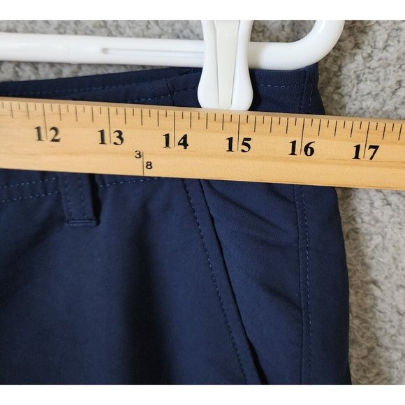 Under Armour Navy Blue Match Play Golf Stretch Straight Leg Pants Size 34 x 30 - Picture 9 of 16